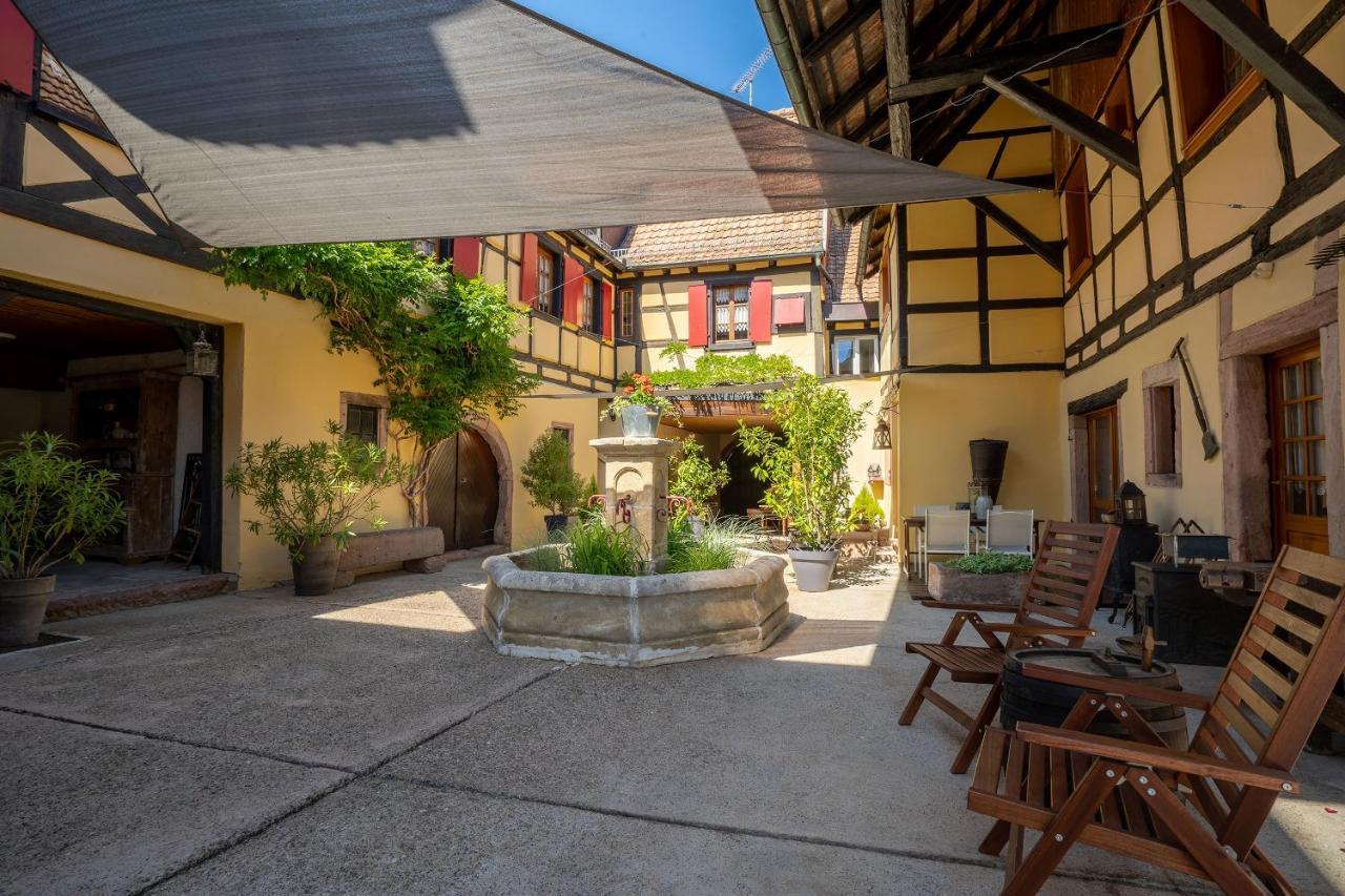 Les Suites - La Cour St Fulrad Saint-Hippolyte  Eksteriør bilde
